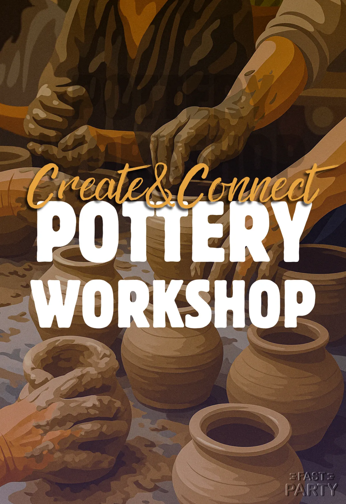 Pottery Workshop — Hands at the Wheel