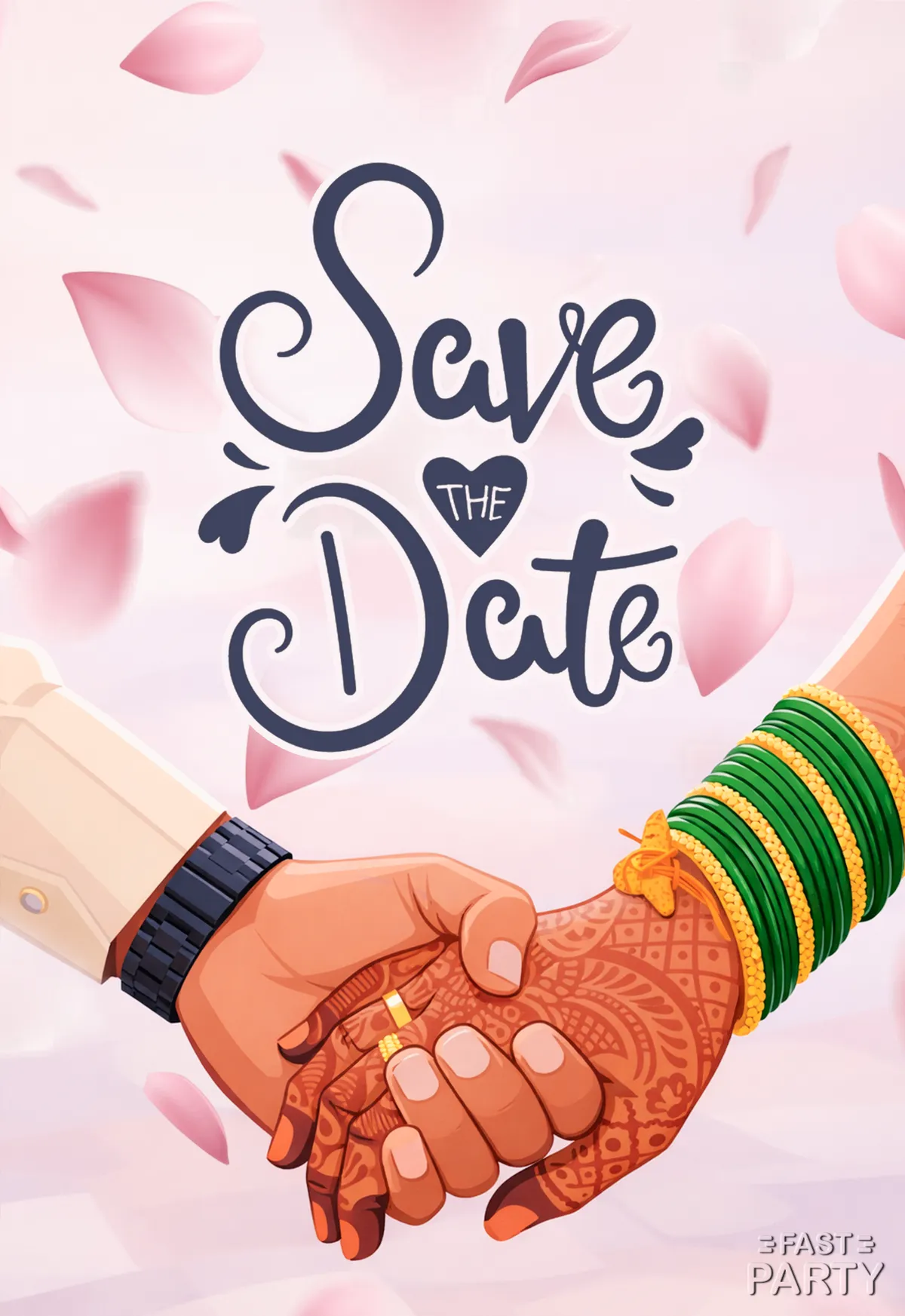Save the Date Couple