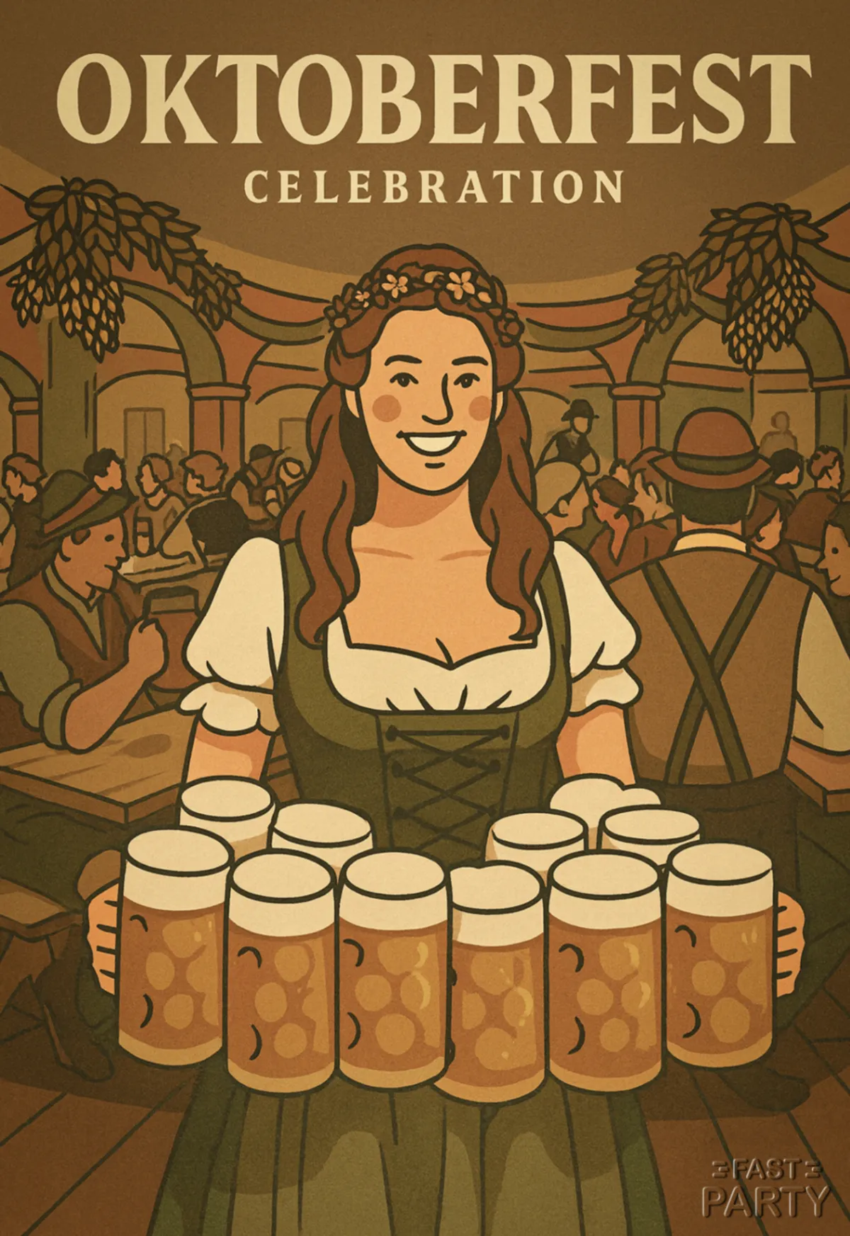 Oktoberfest — Beer Hall Server