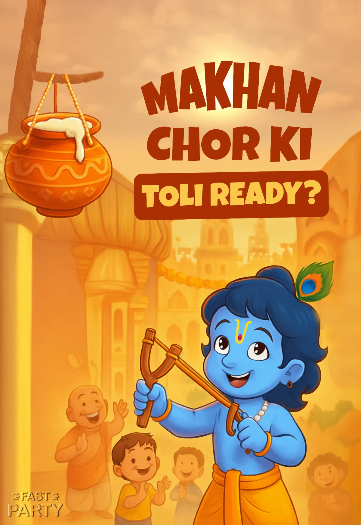 Janmashtami — Makhan Chor