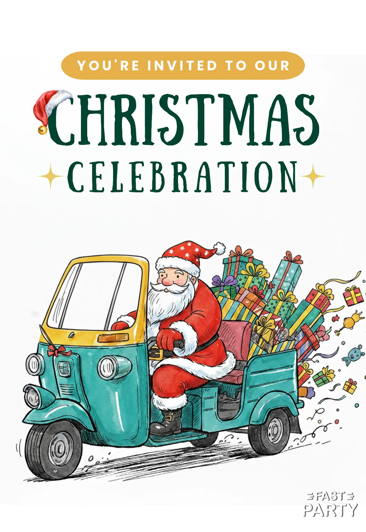 Christmas Santa Auto Ride