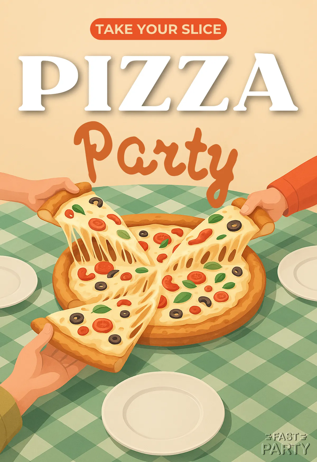 Pizza Party — Green Check