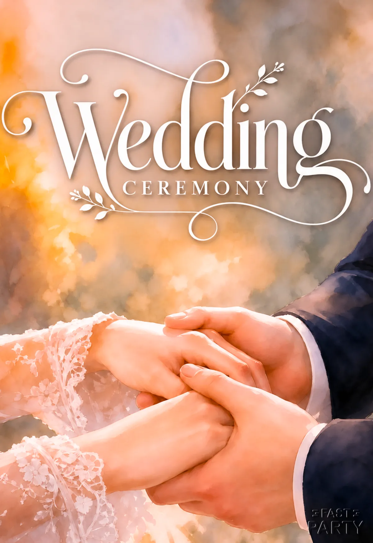 Wedding Ceremony — Holding Hands
