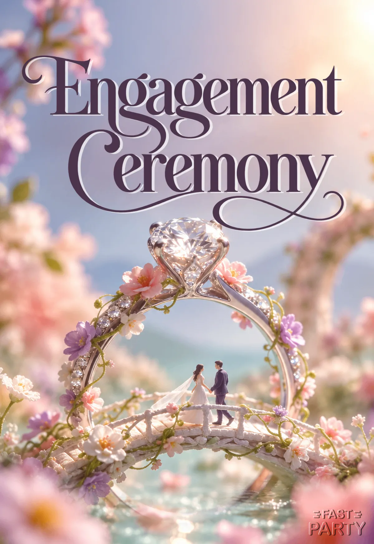 Engagement Ceremony — Diamond Ring Bridge