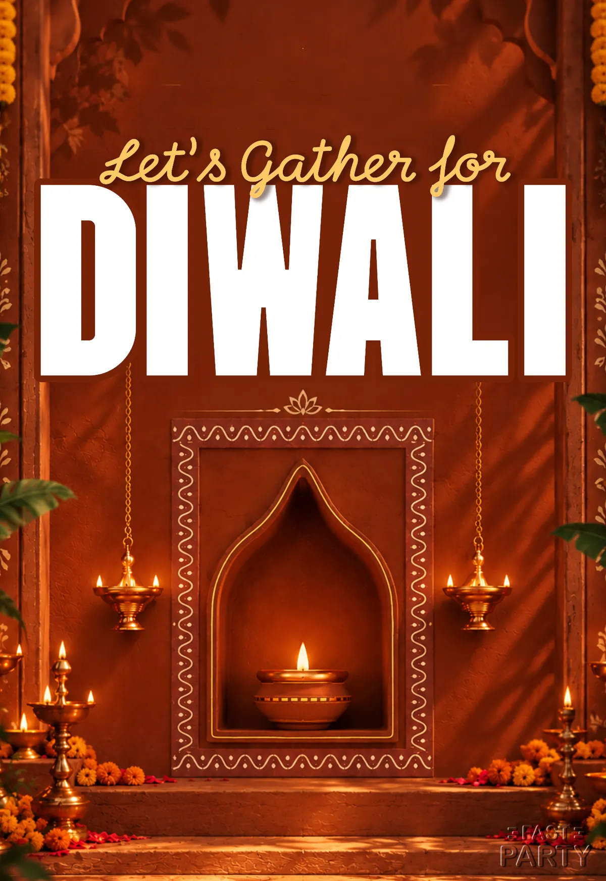 Diwali Gathering — Diya in the Niche