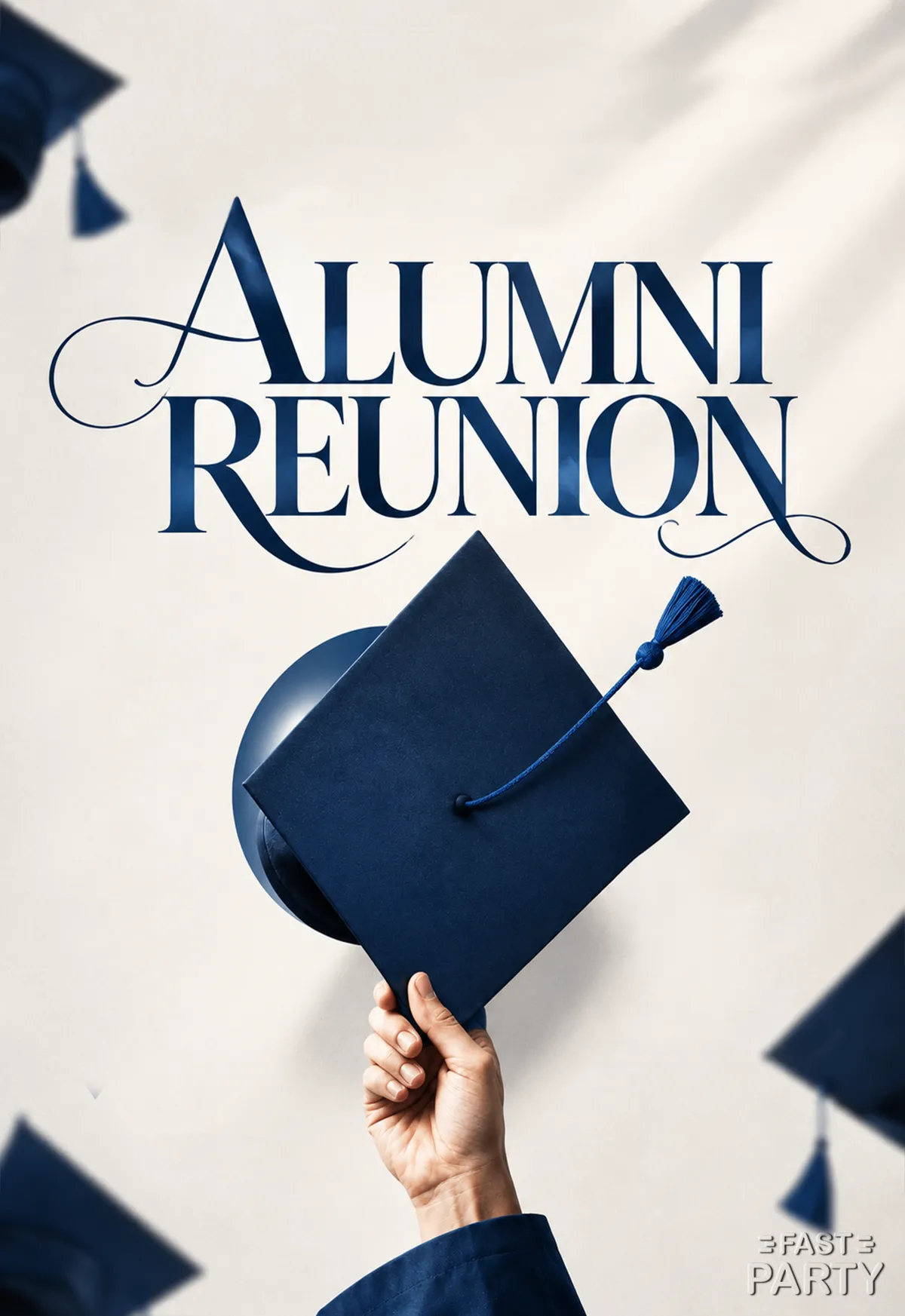 Alumni Reunion — Navy Cap Toss