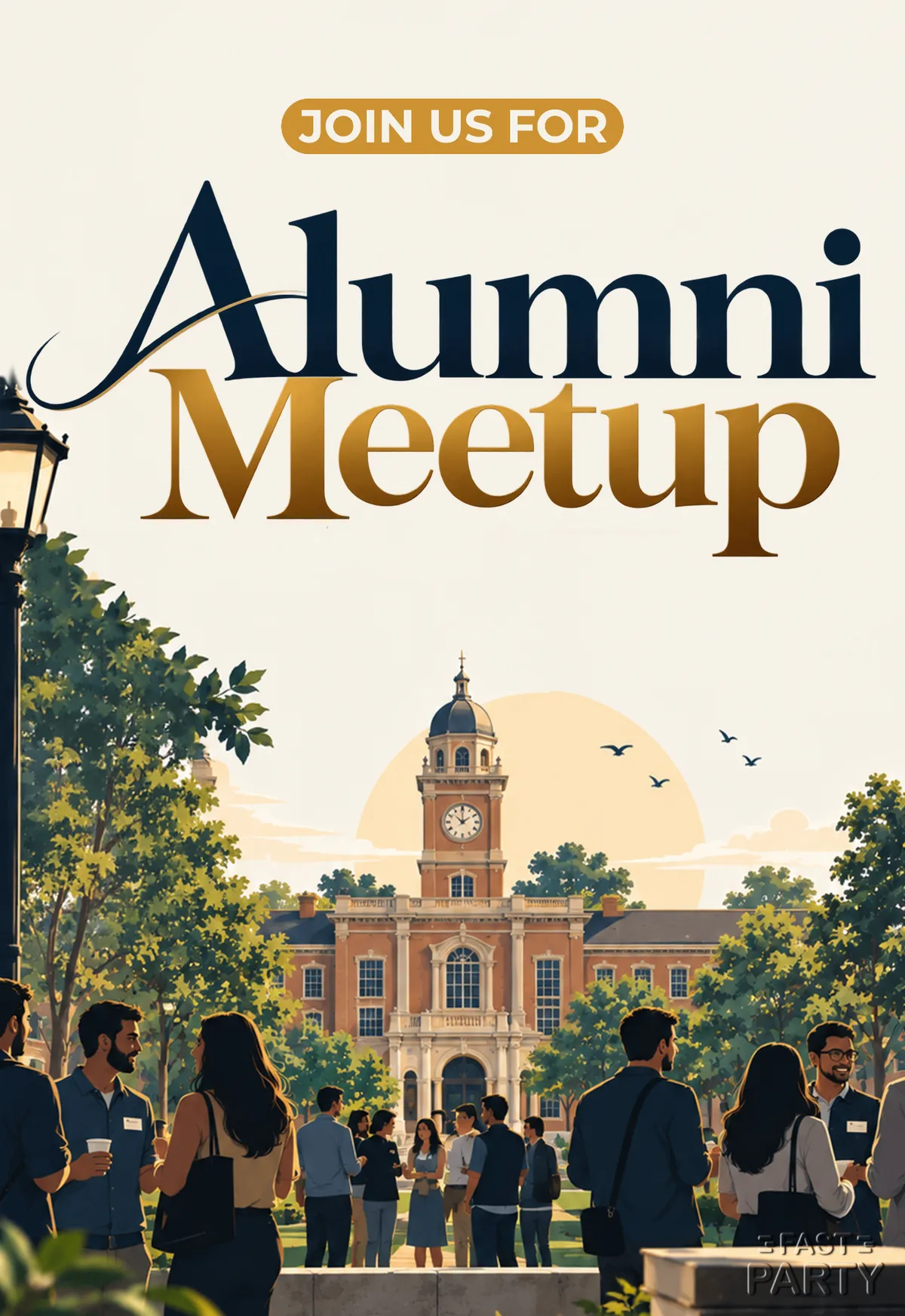 Alumni Meetup — Campus Clock Tower
