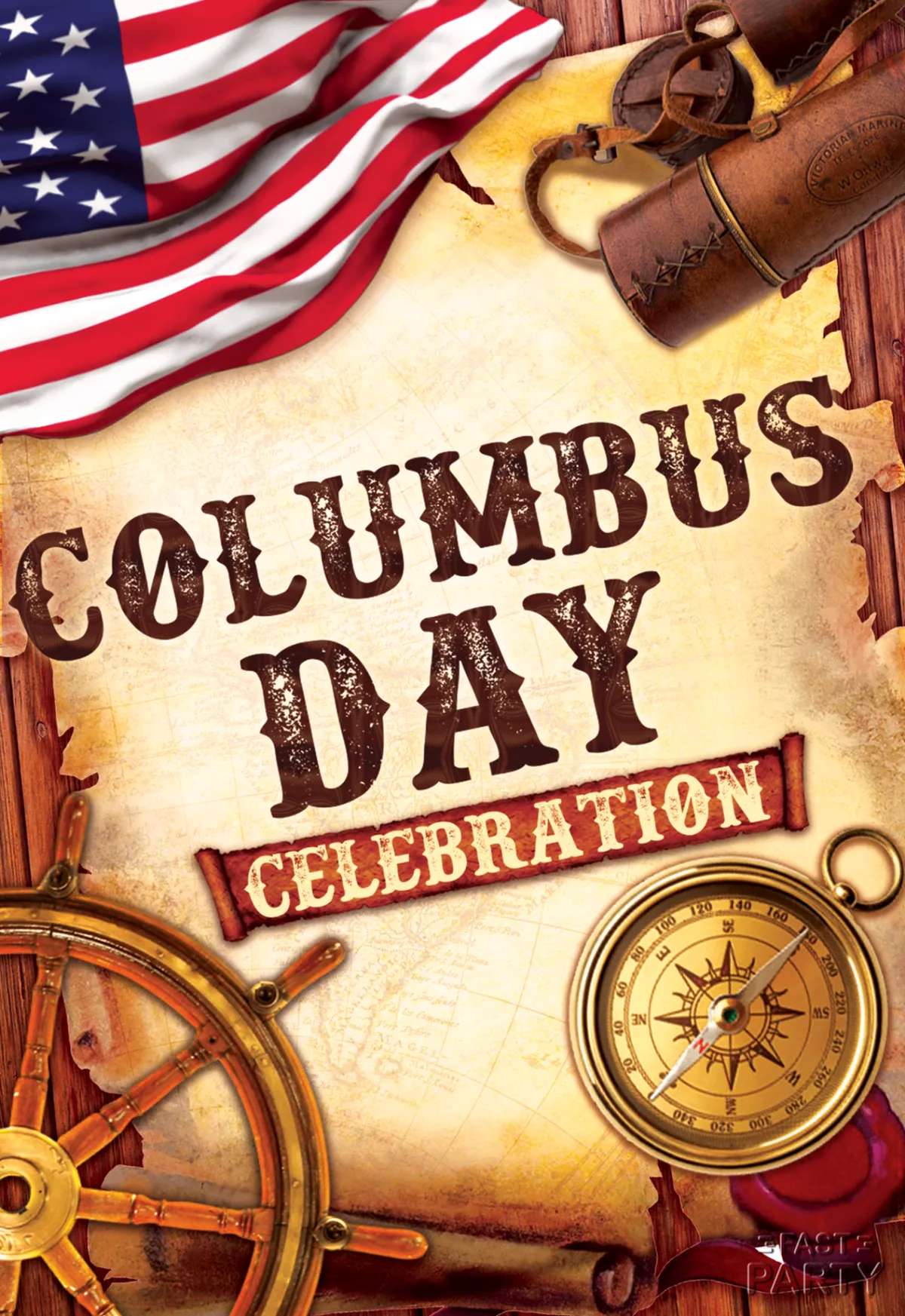 Columbus Day — Map & Compass