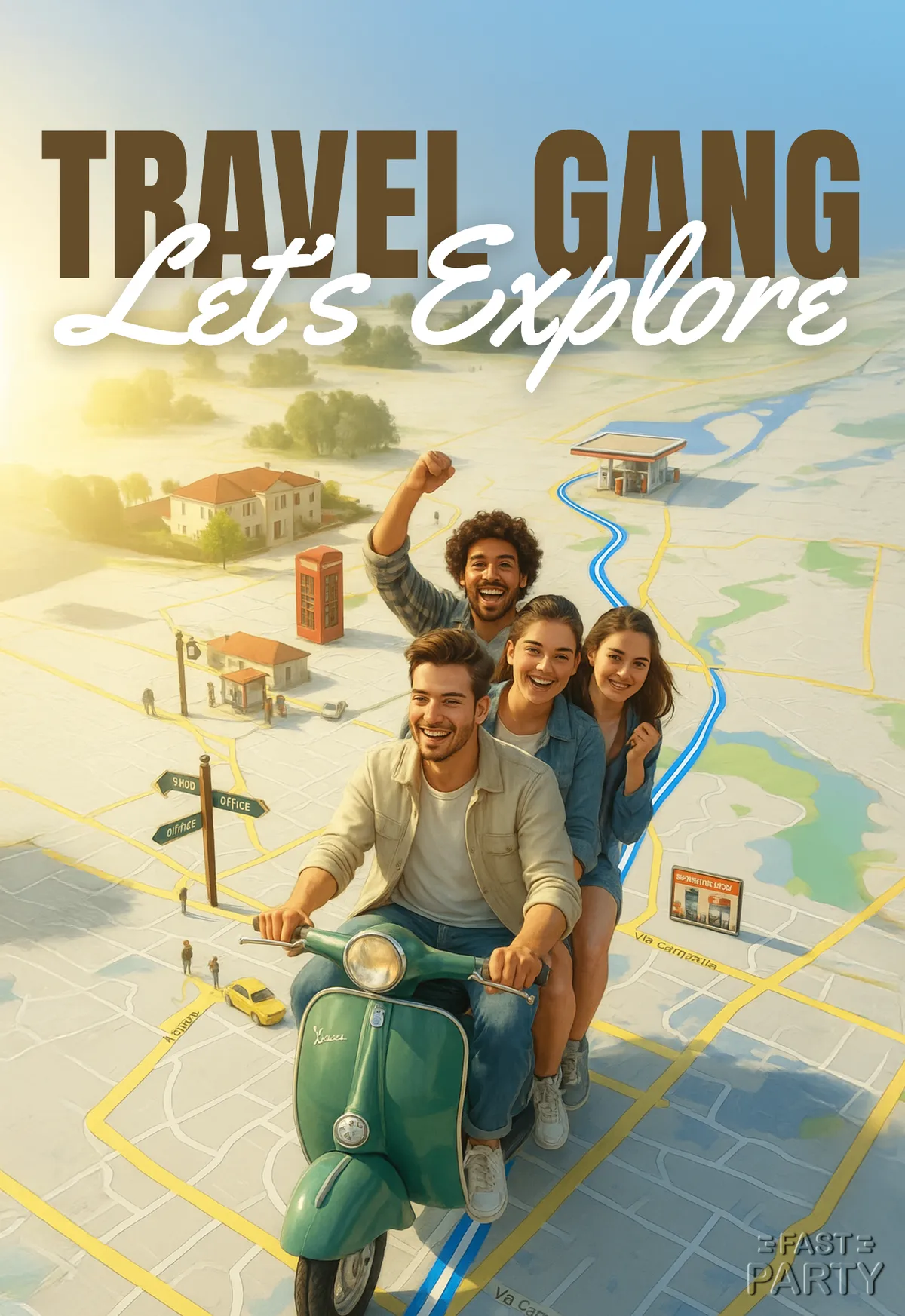 Travel Gang — Scooter Trio