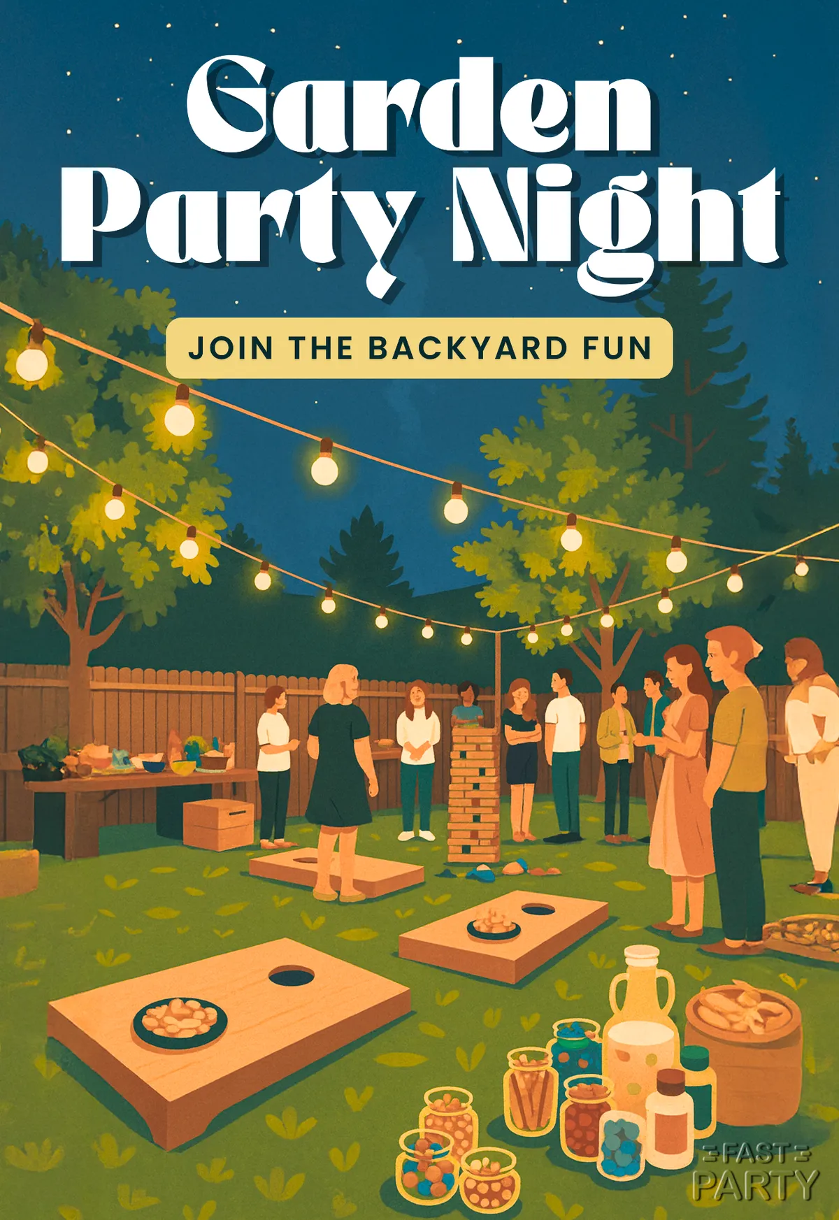 Backyard Party — Lawn Games