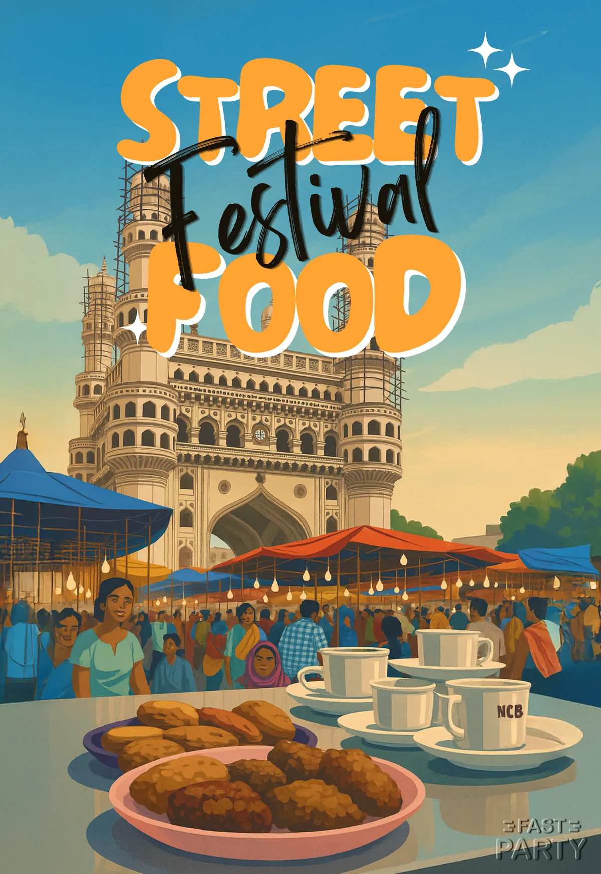 Street Food Festival — Charminar