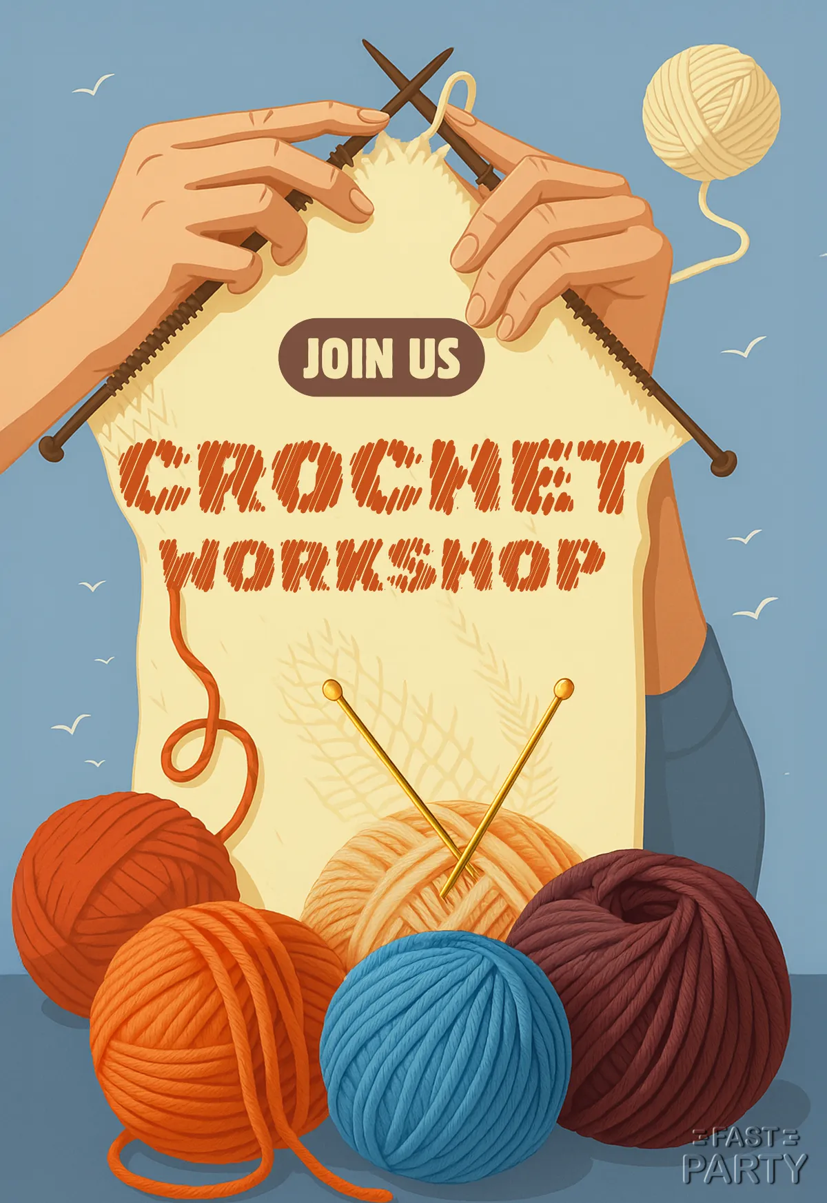 Crochet Workshop — Yarn & Hooks