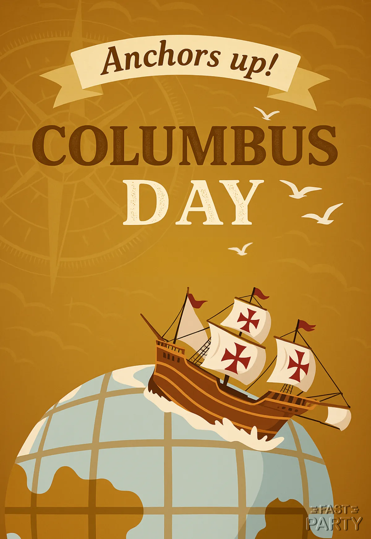 Columbus Day — Caravel & Globe