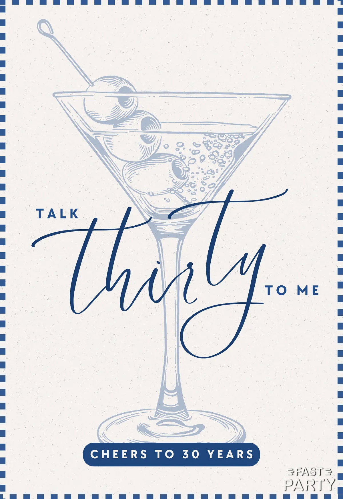 30th Birthday — Talk Thirty To Me
