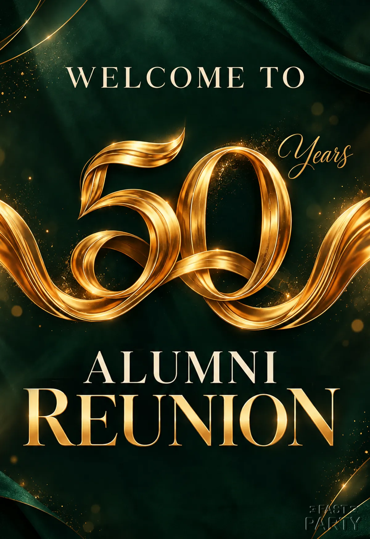 50 Years Alumni Reunion — Gold Ribbon