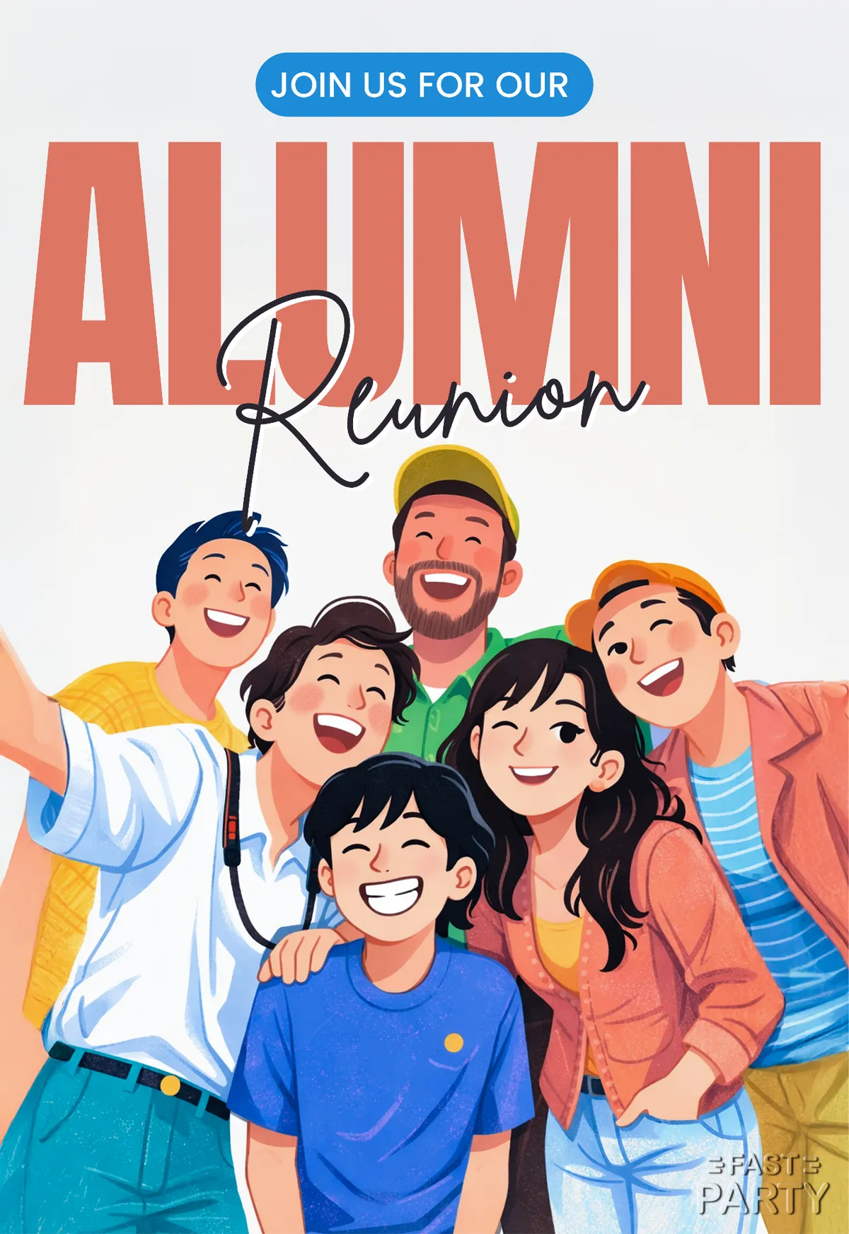 Alumni Reunion — Group Selfie
