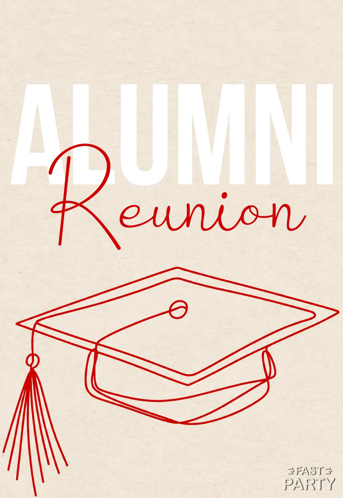 Alumni Reunion — Red Line Art