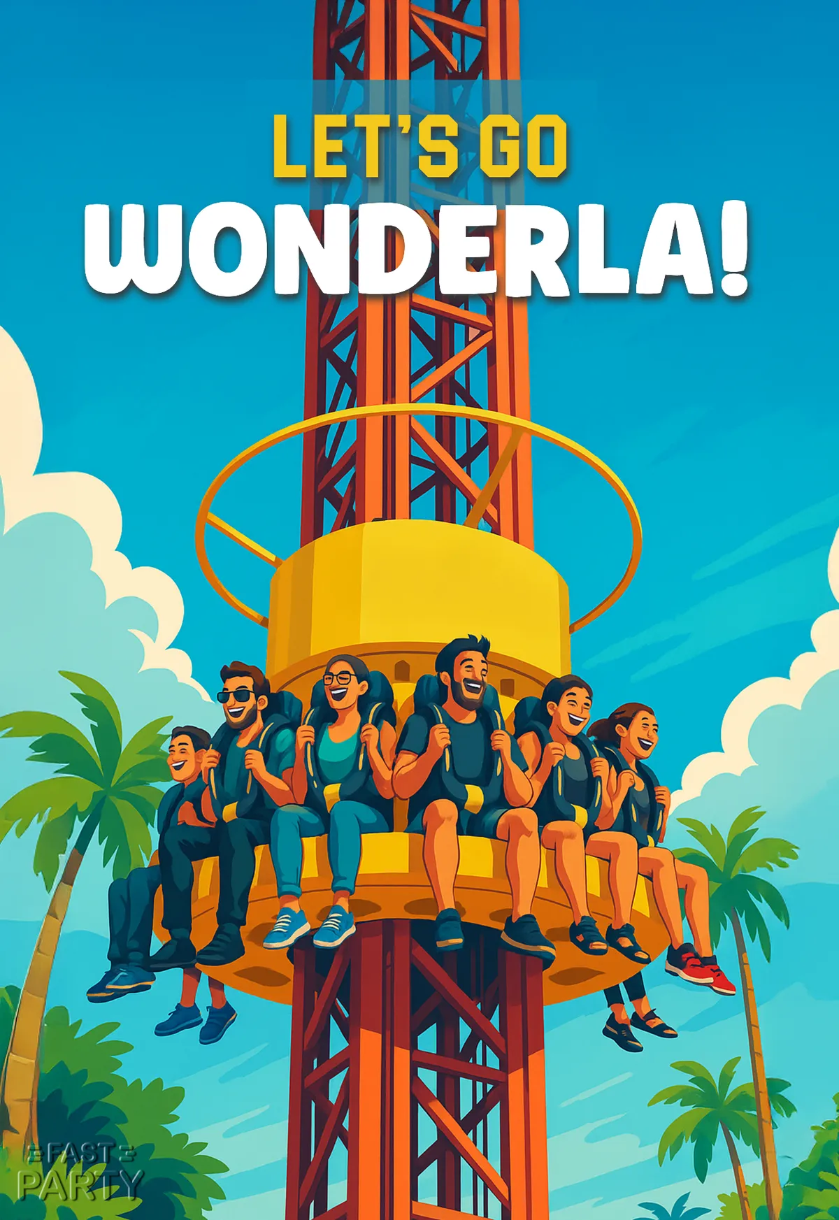 Amusement Park — Drop Tower