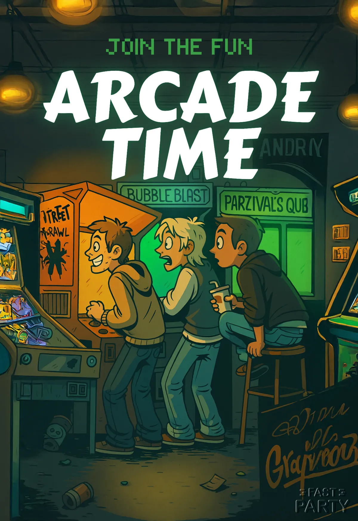 Arcade Time — Cabinet Row