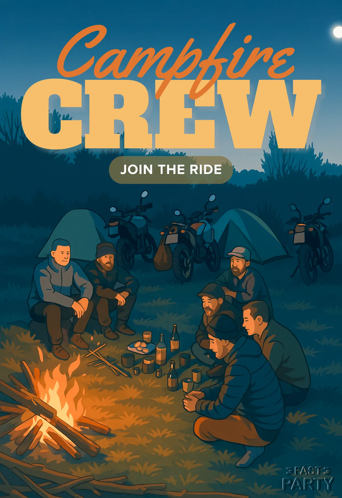Bikers Camping