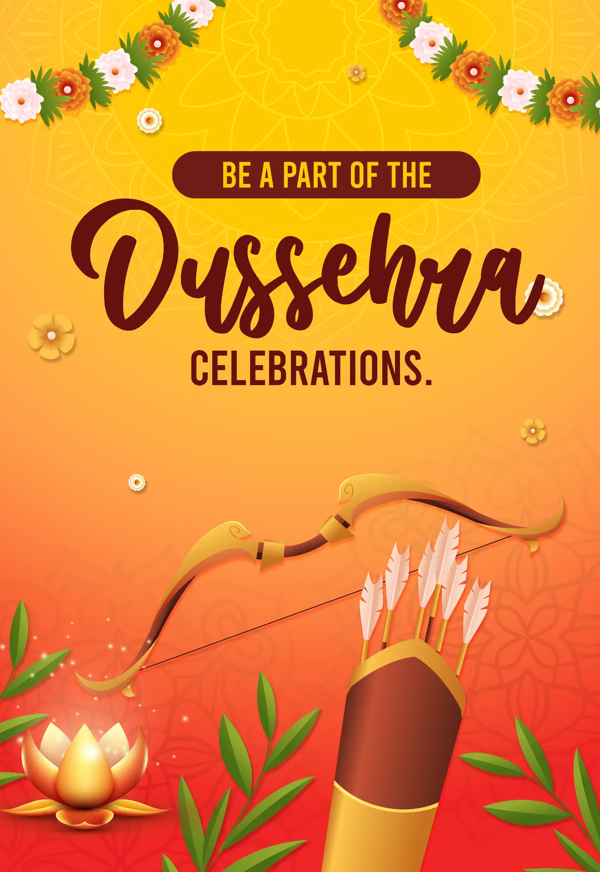 Dussehra Celebration — Bow & Arrow