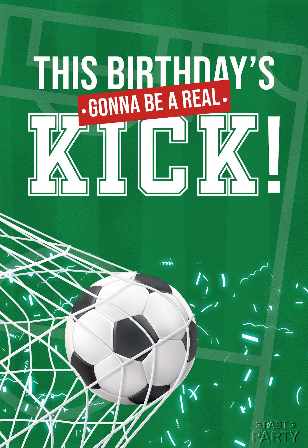 Game Day Birthday — Ball in the Net
