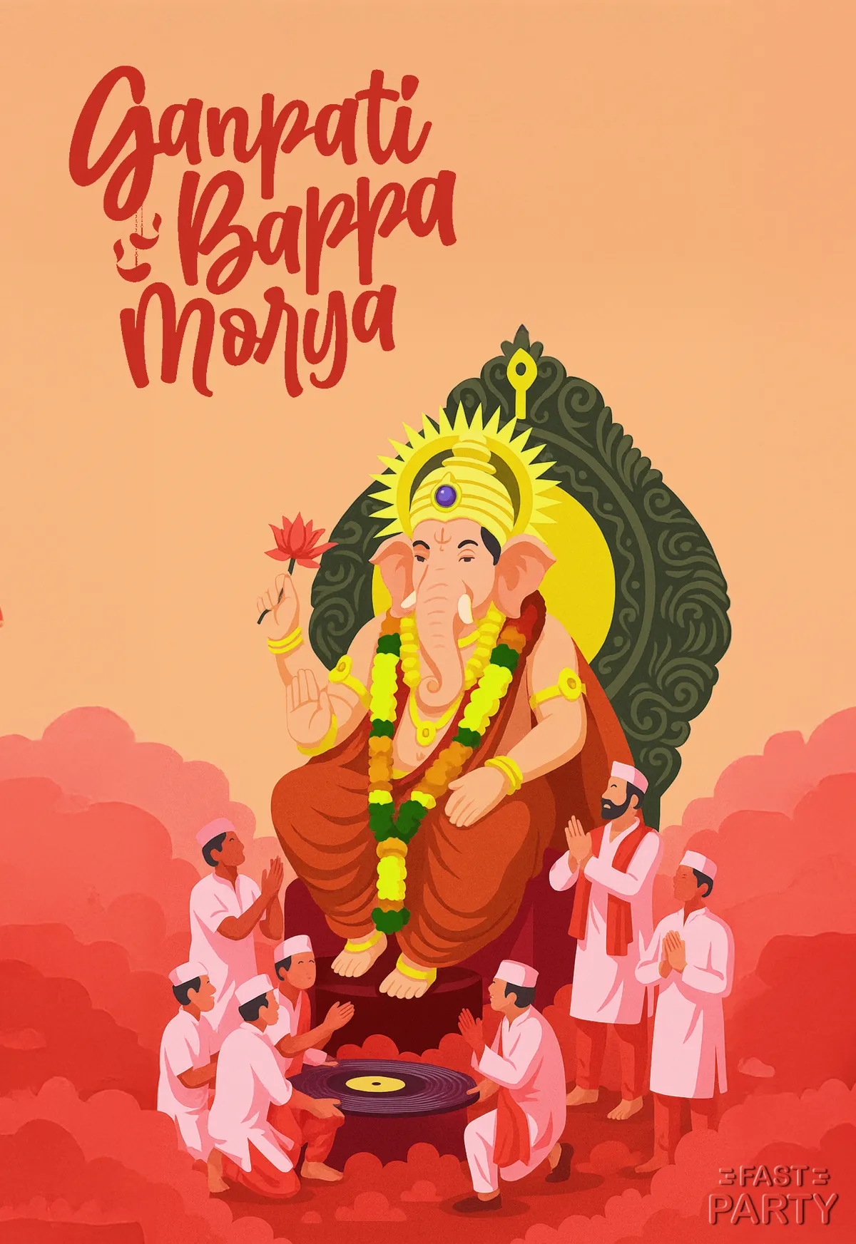 Ganesh Chaturthi — Devotees' Procession