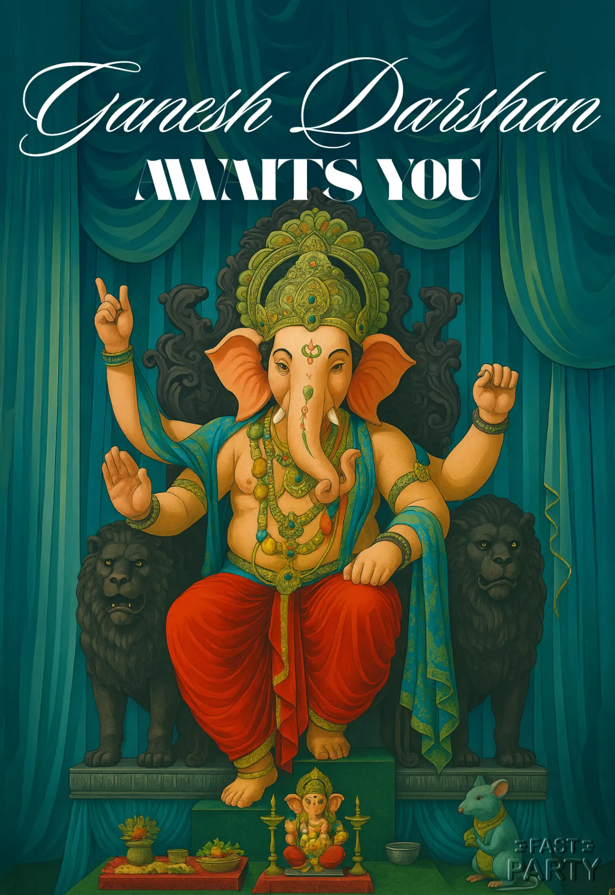 Ganesh Chaturthi — Green Robes