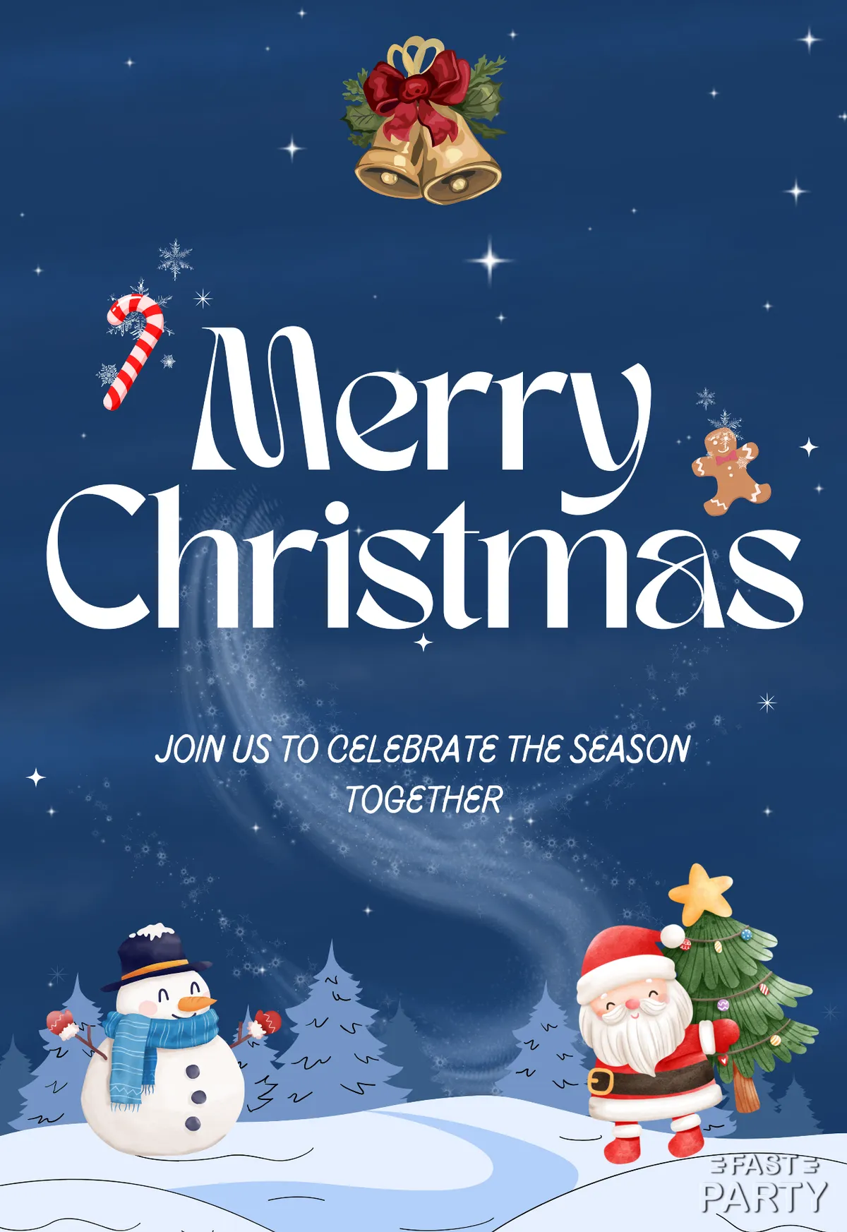 Merry Christmas — Navy Night