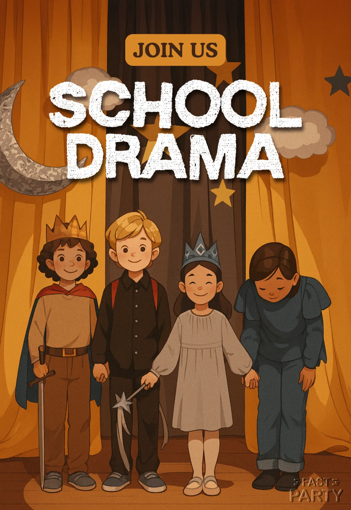 School Drama — Costume Cast