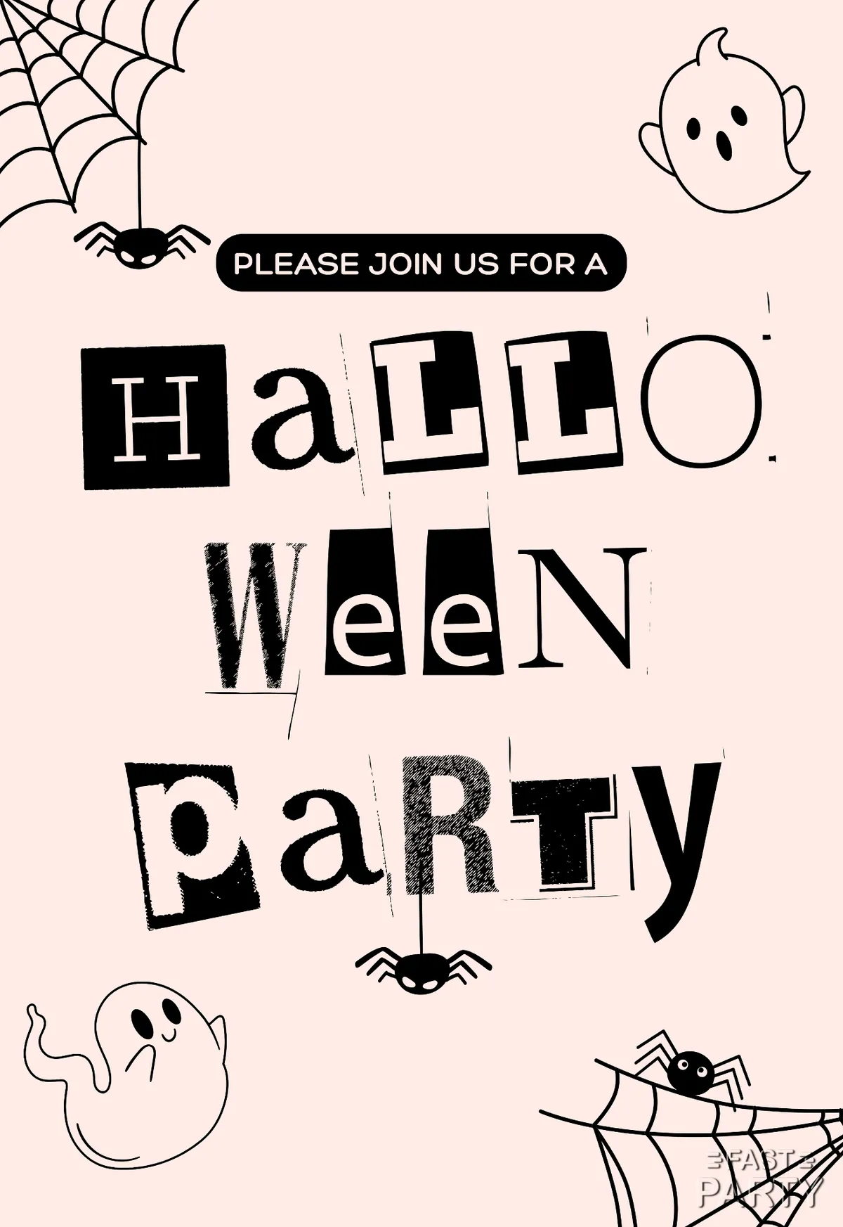 Halloween Party — Ransom Note