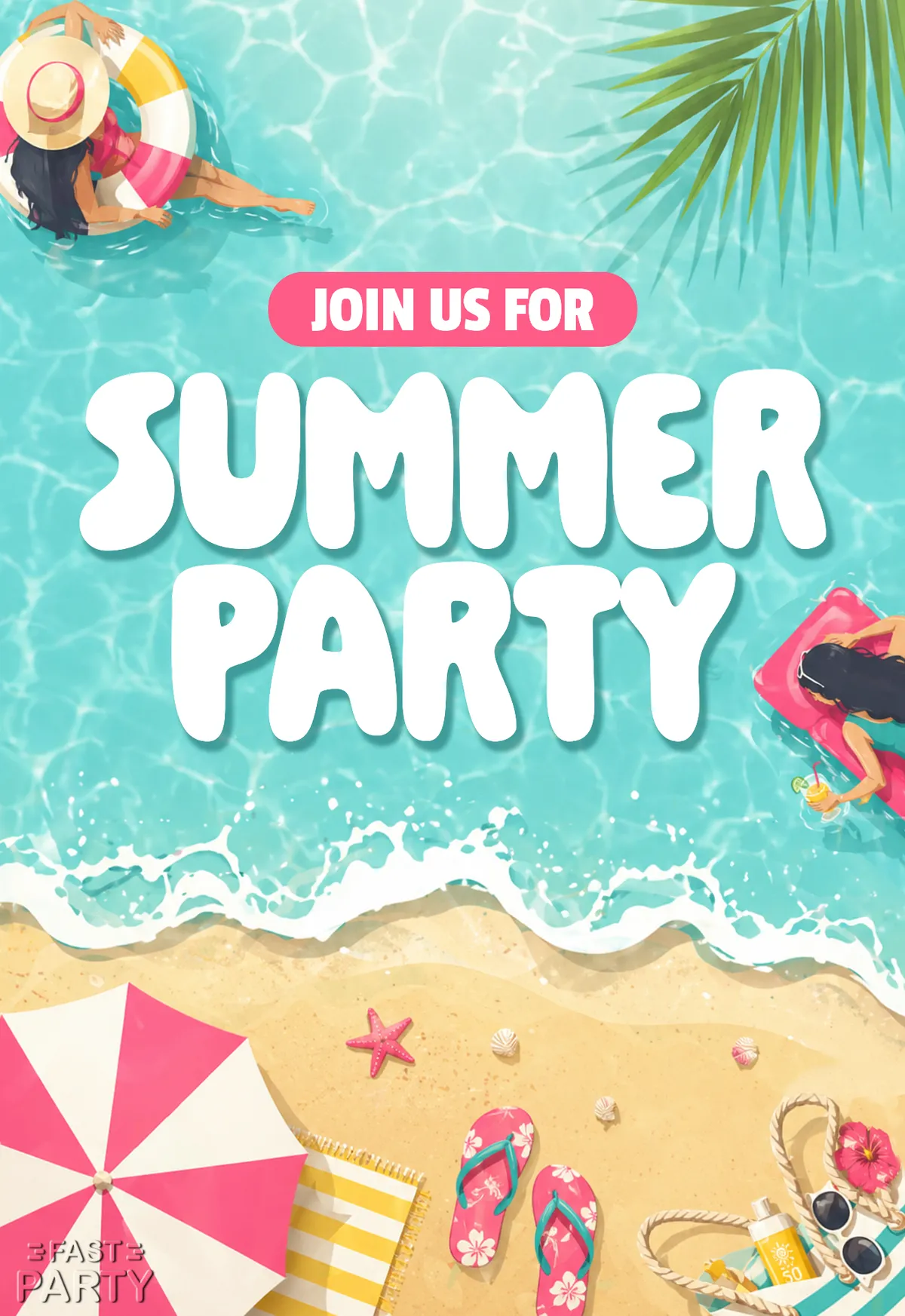 Summer Party — Aerial Beach
