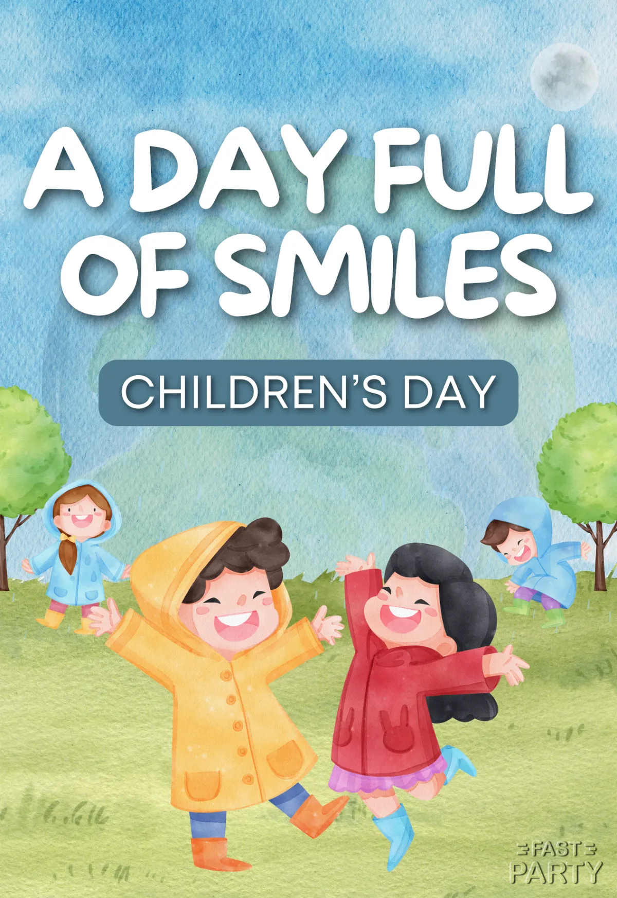 Children's Day — Raincoats in the Park