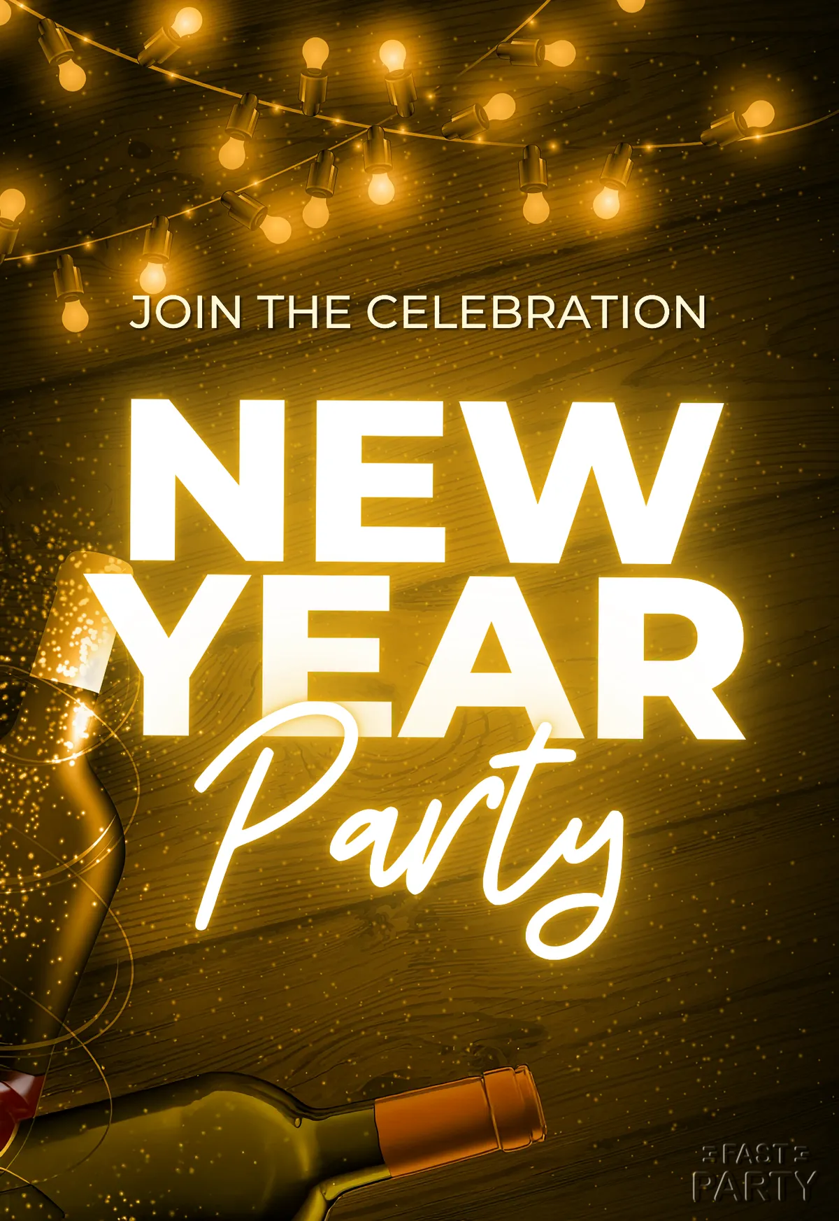 New Year Cheers — Fairy Lights