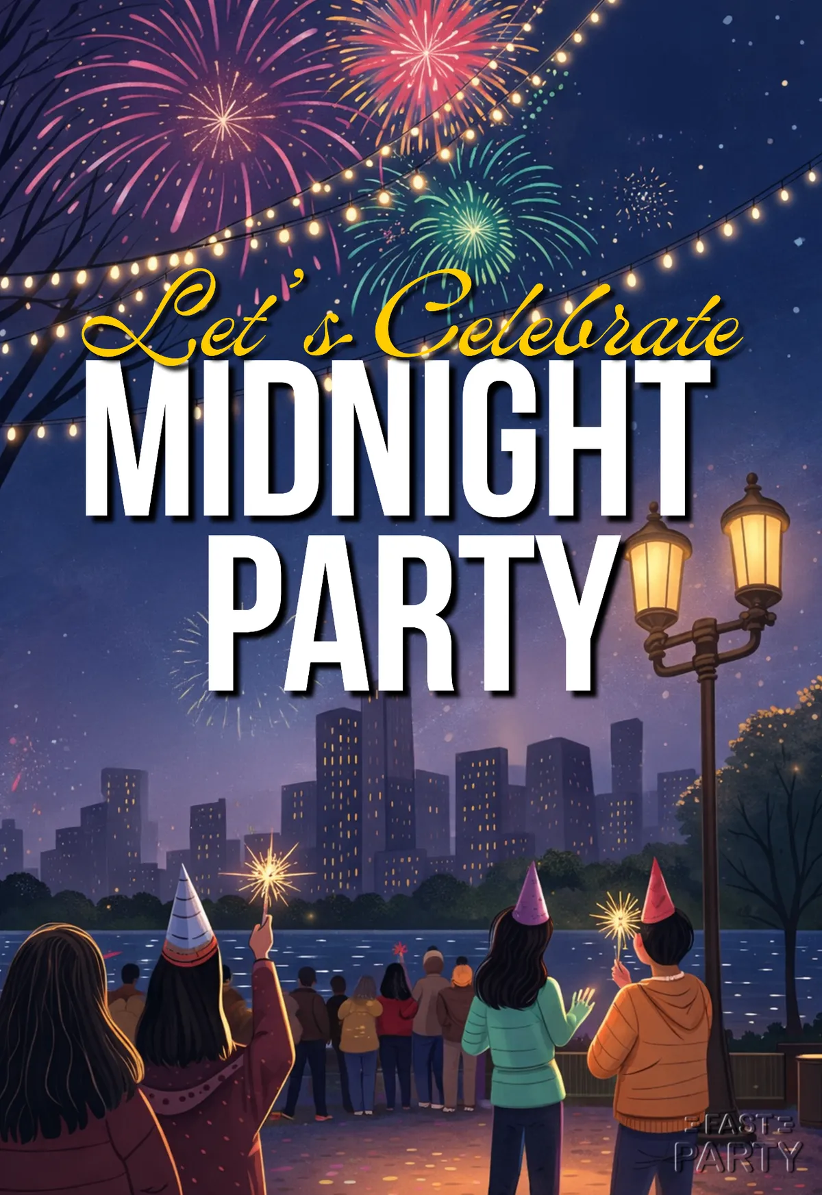 New Year Party — Waterfront Midnight