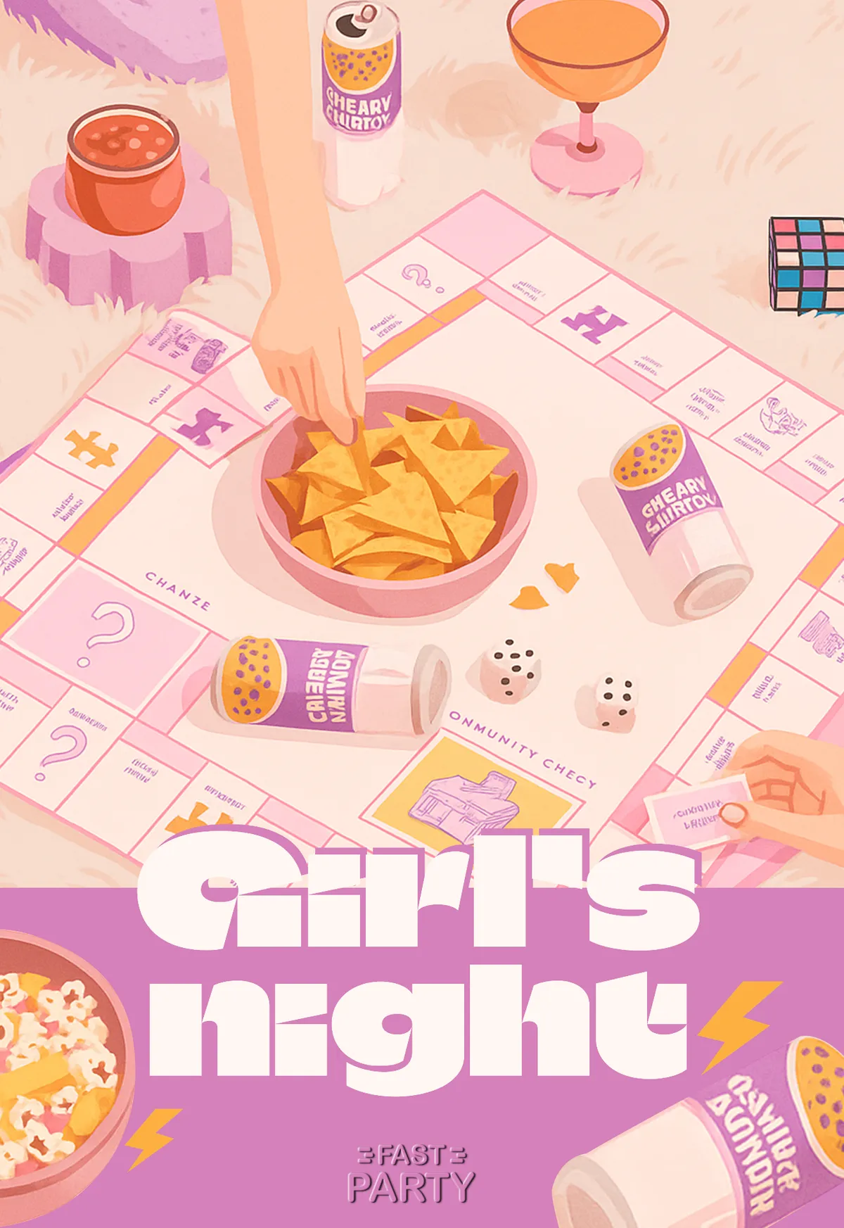 Night Out — Board Game Spread