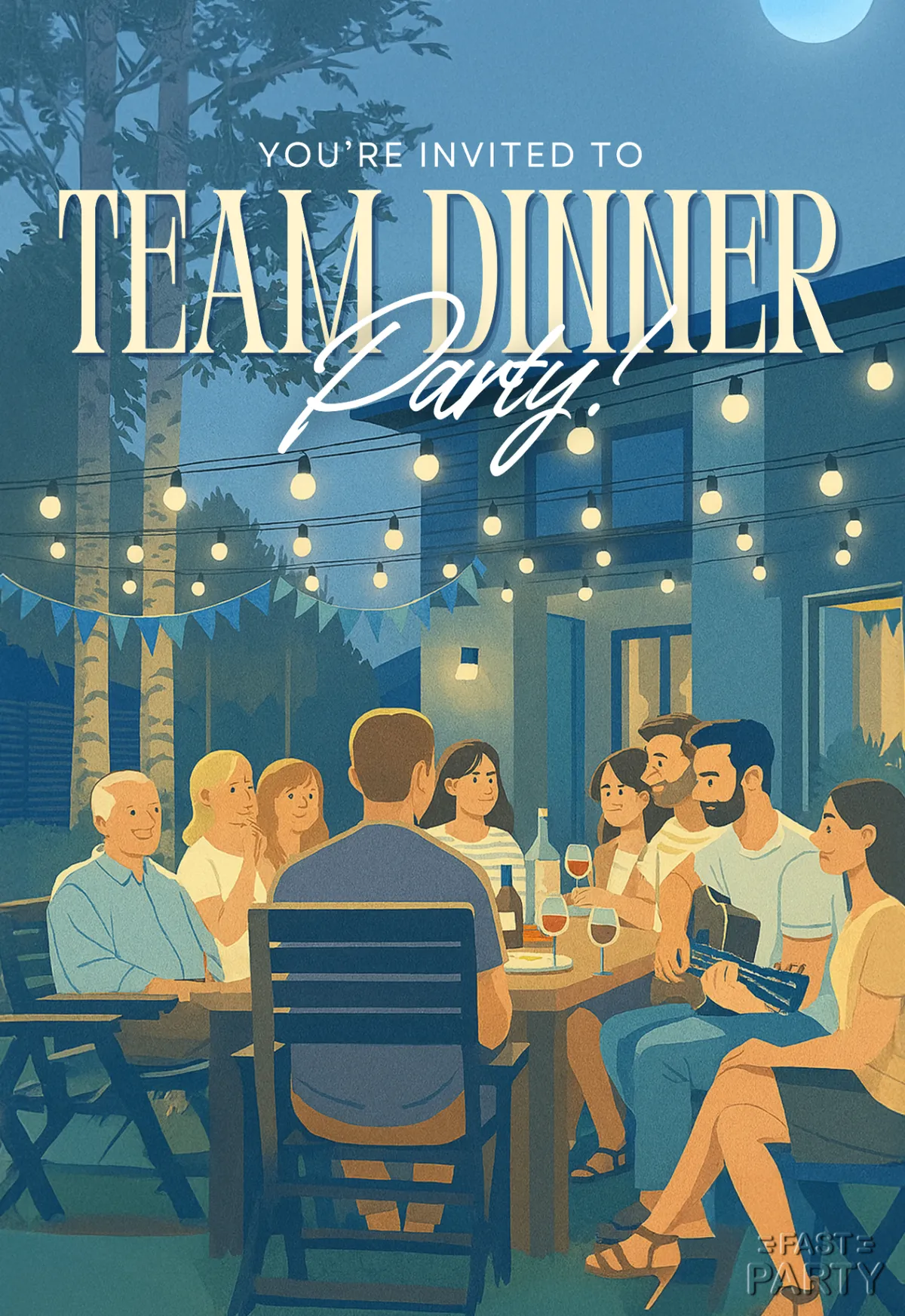 Team Dinner — Terrace Table