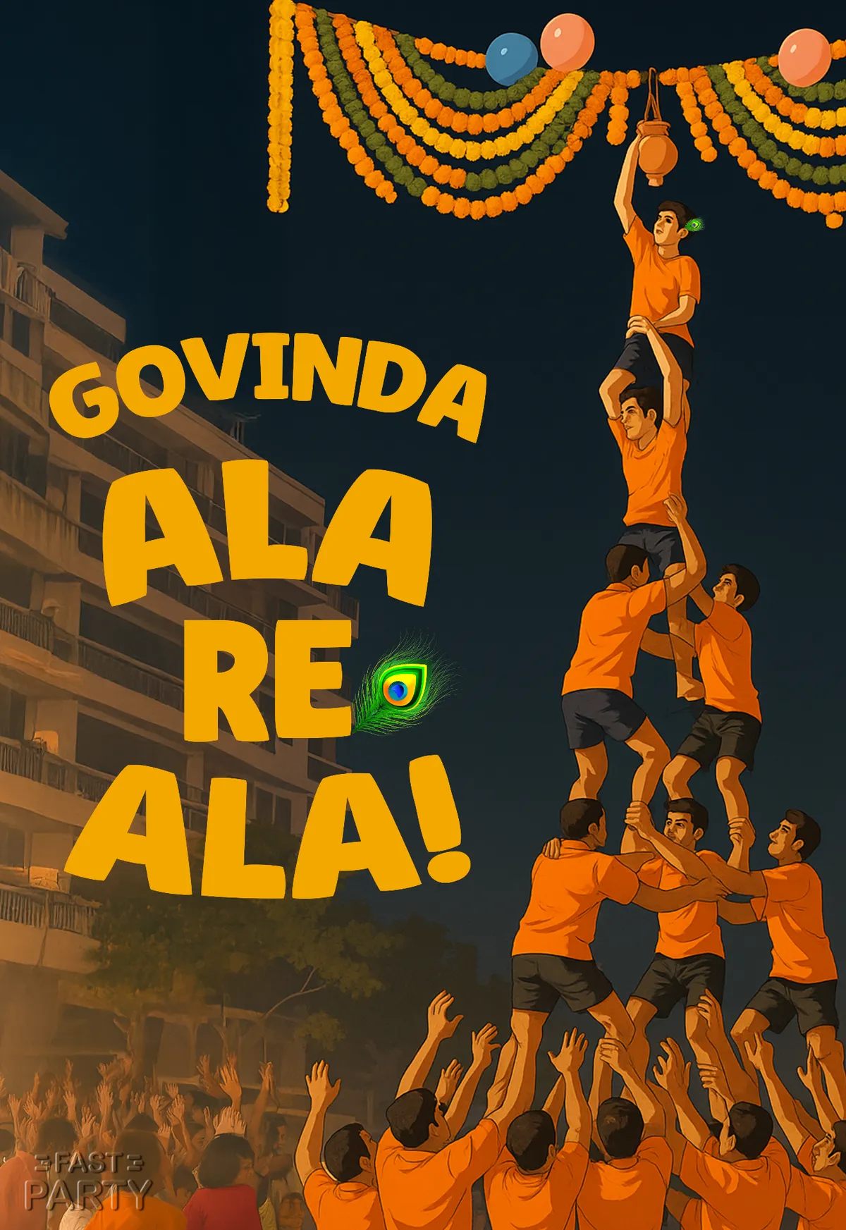 Janmashtami — Govinda Pyramid