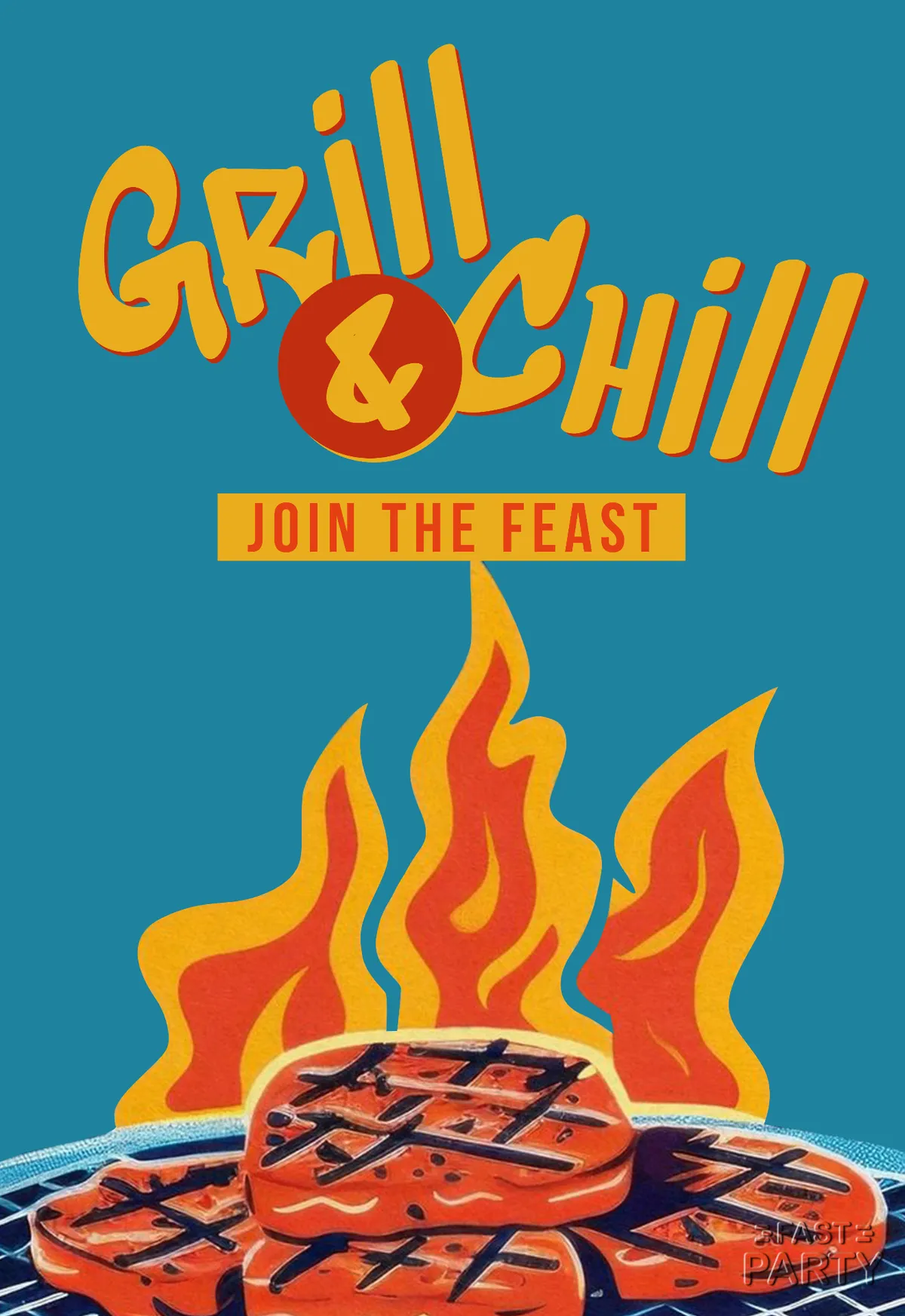 BBQ Party — Flame-Grilled Steaks