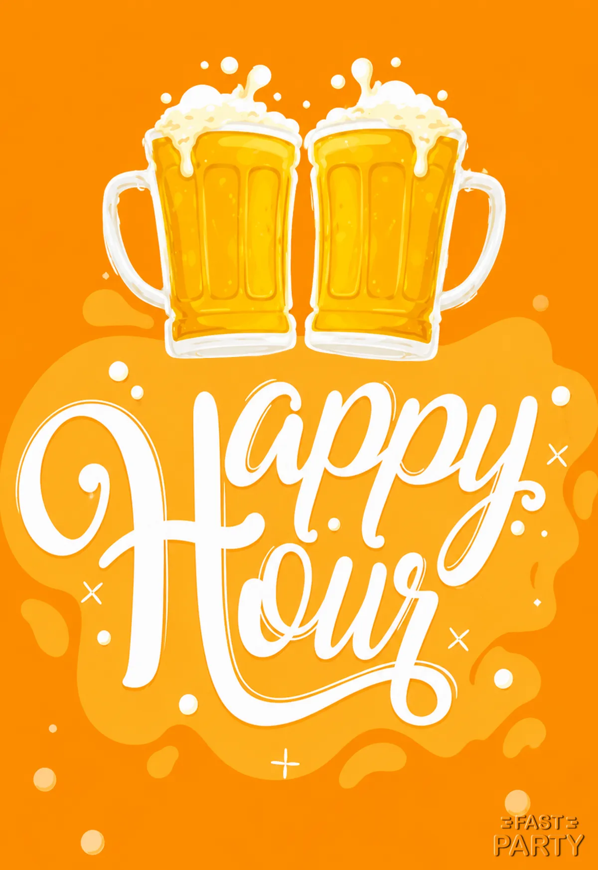Happy Hour — Orange Froth