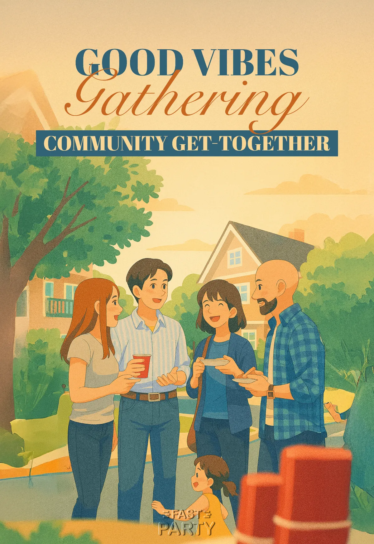 Community Gathering — Street Corner