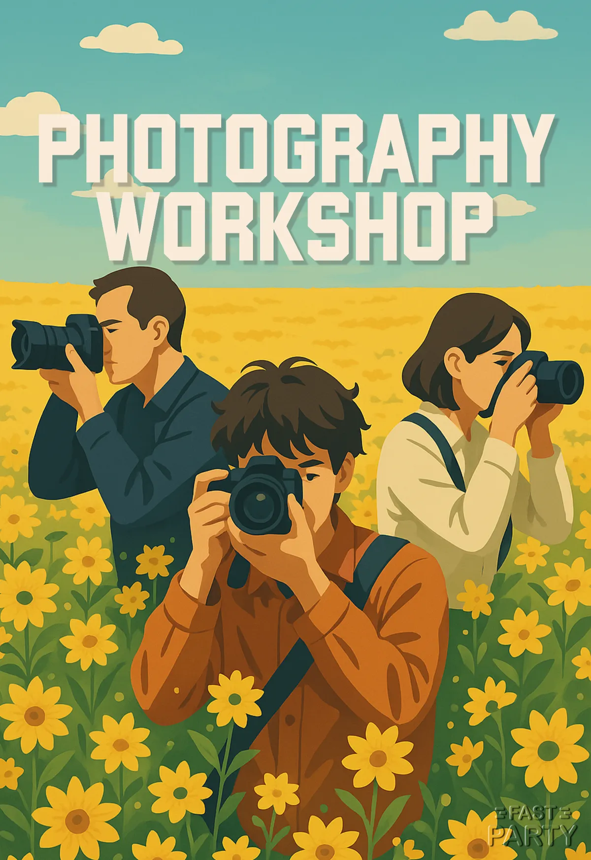 Photography Workshop — Sunflower Field