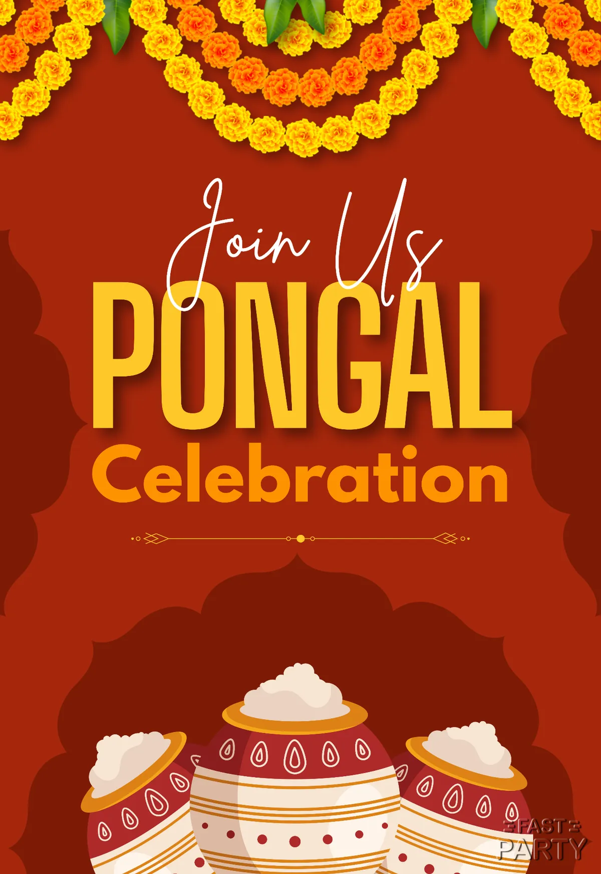 Pongal Celebration — Three Pots