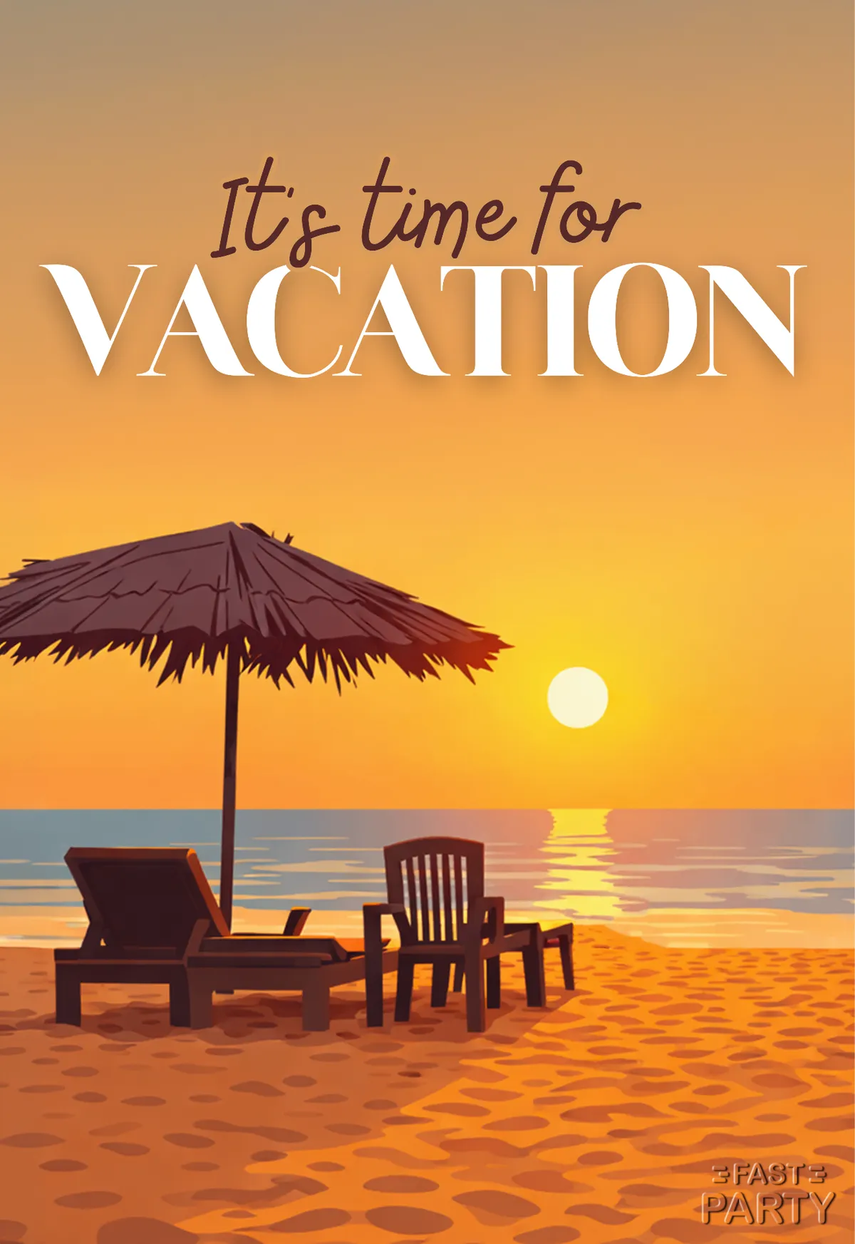 It's Time For Vacation