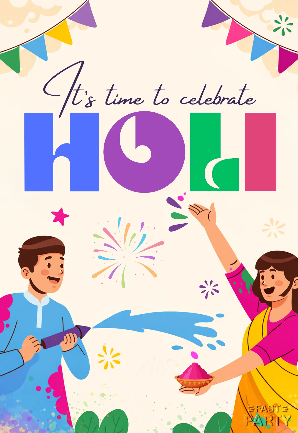 Holi Festival Celebration