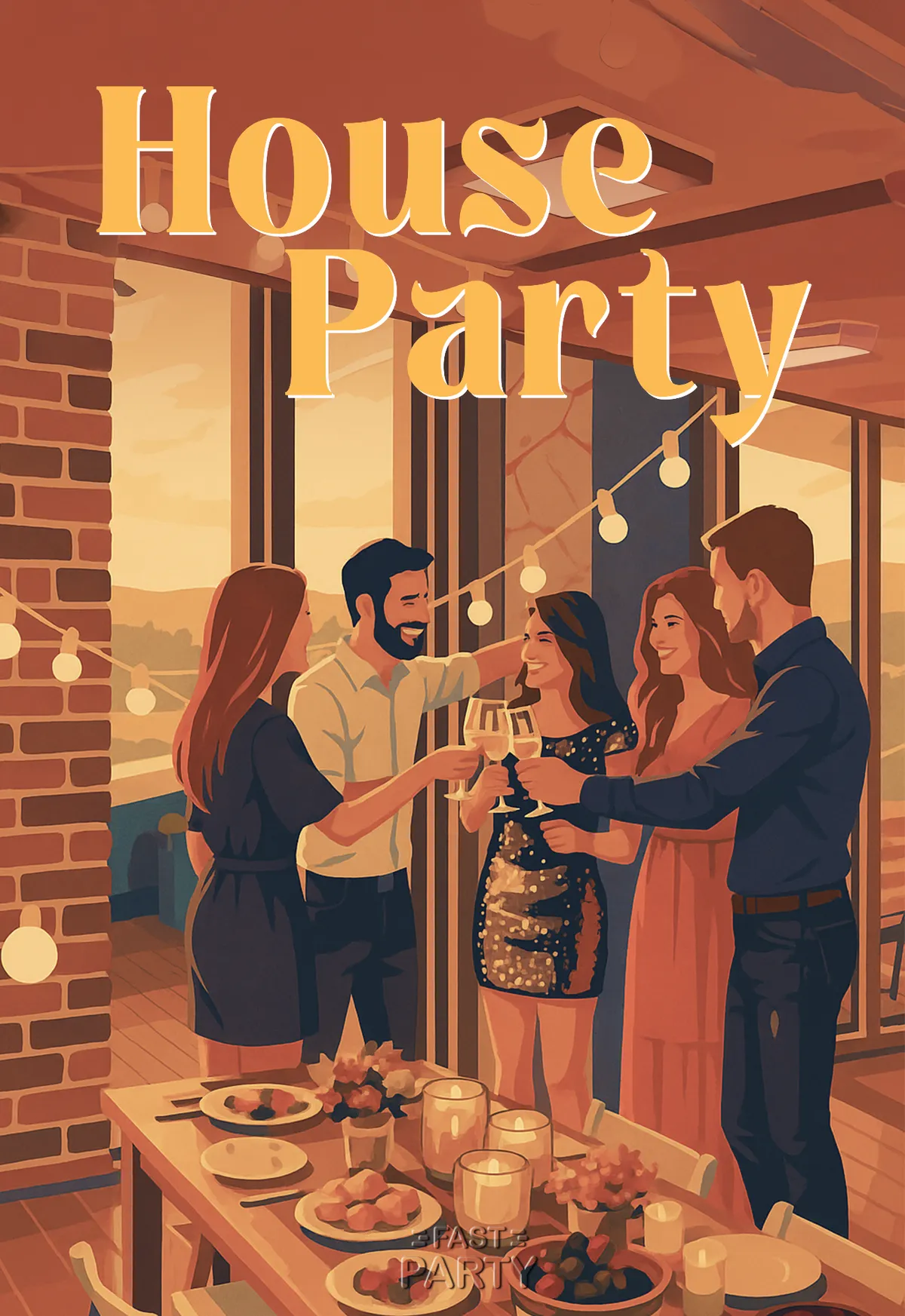 House Party — Rooftop Toast