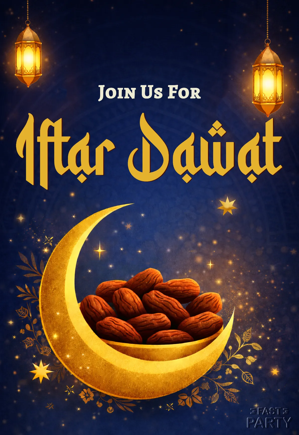 Iftar Dawat — Crescent & Dates