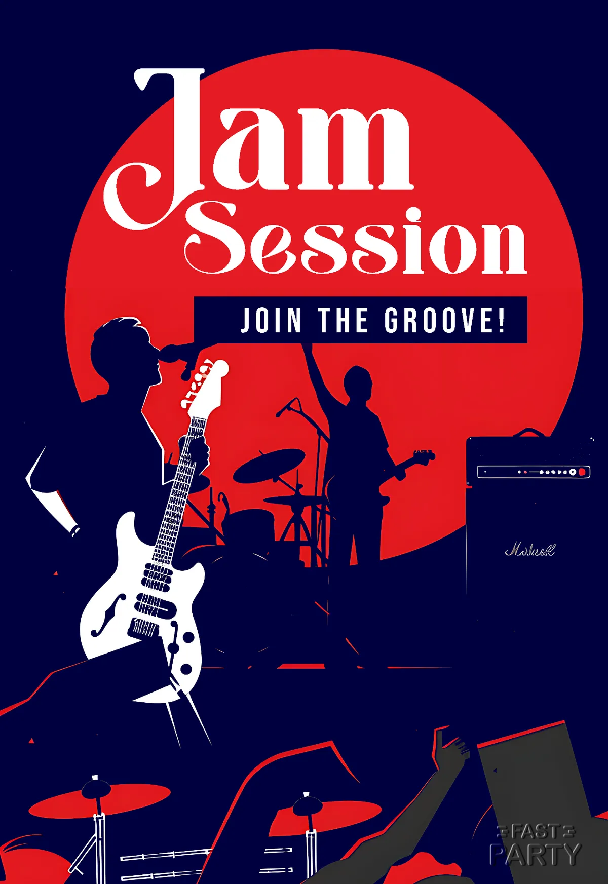Jam Session — Red Sun Silhouettes