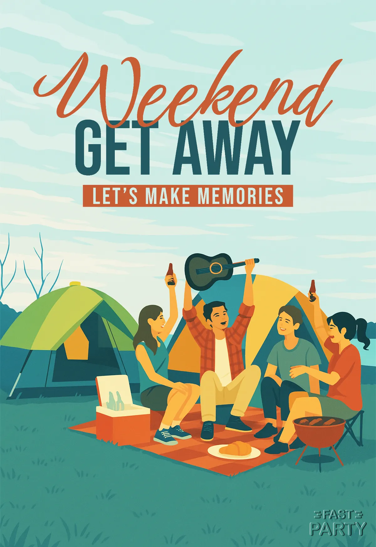 Weekend Getaway — Campsite Friends