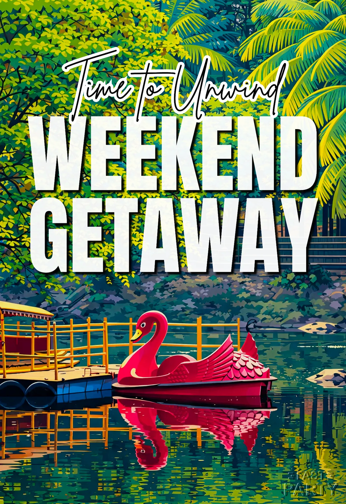 Weekend Getaway — Lake & Pedal Boat